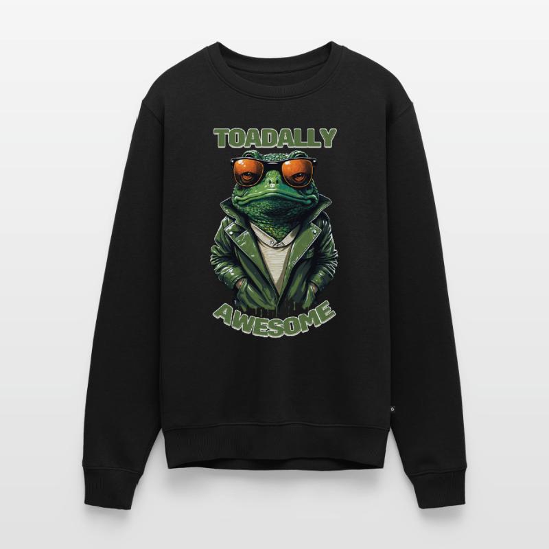 Toadally Awesome - Total Awesome Cool Toad Männer Premium Bio Pullover
