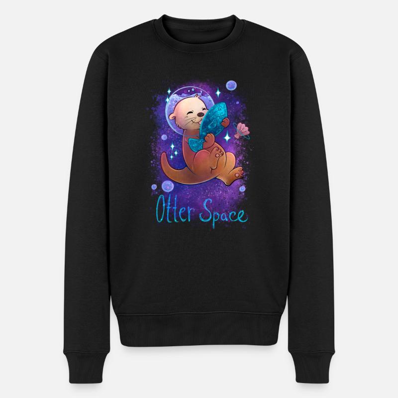 Espace loutre - Pull Premium bio Homme - noir