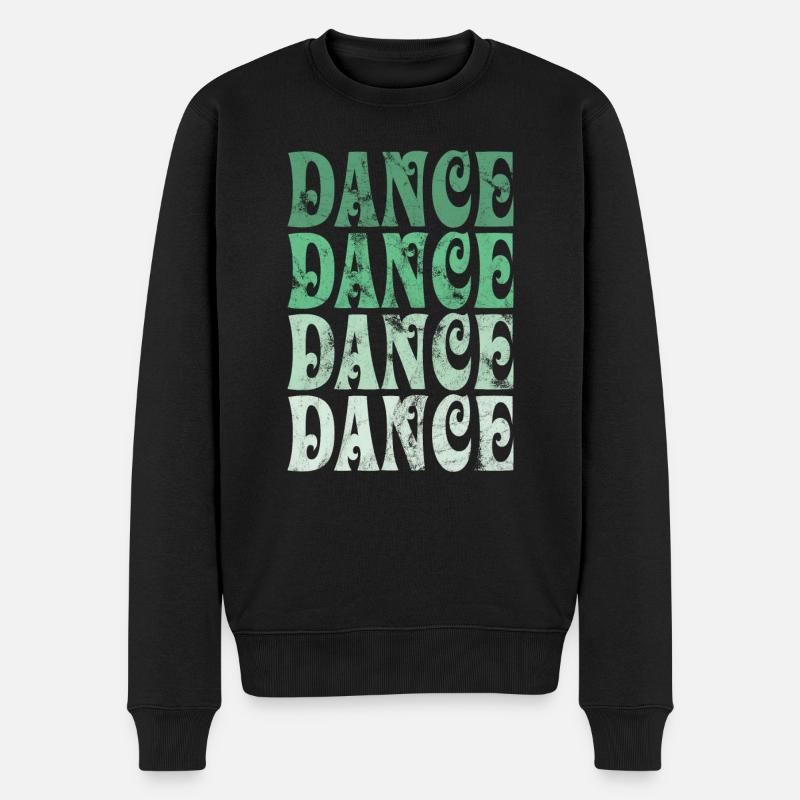 Danse Rétro - Pull Premium bio Homme - noir