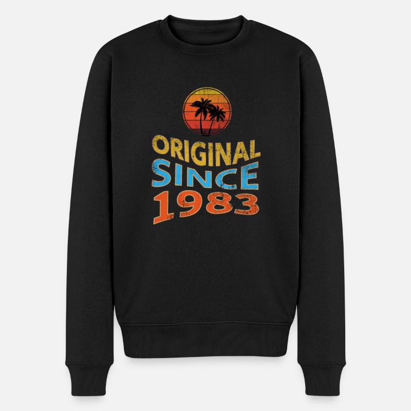 Original depuis 1983 - Pull Premium bio Homme - noir