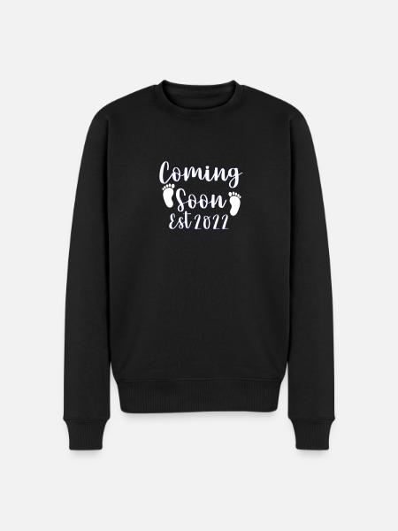 Coming Soon - Men's Premium Organic Jumper - black