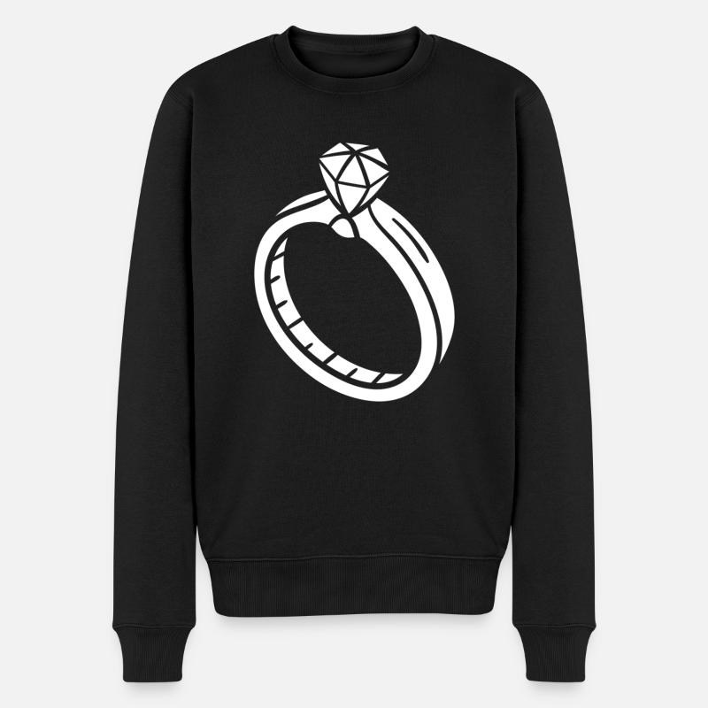 Mariage - Pull Premium bio Homme - noir