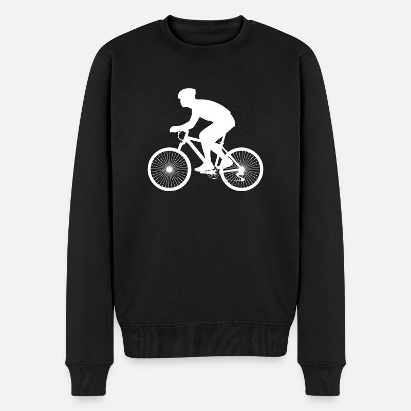 Vélo blanc - Pull Premium bio Homme - noir