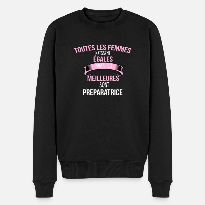 Preparatrice cadeau humour - Pull Premium bio Homme - noir