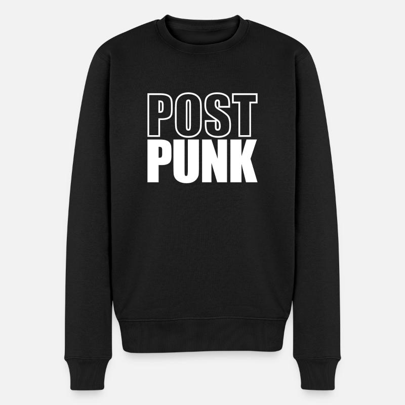Postpunk's not dead - Männer Premium Bio Pullover - Schwarz