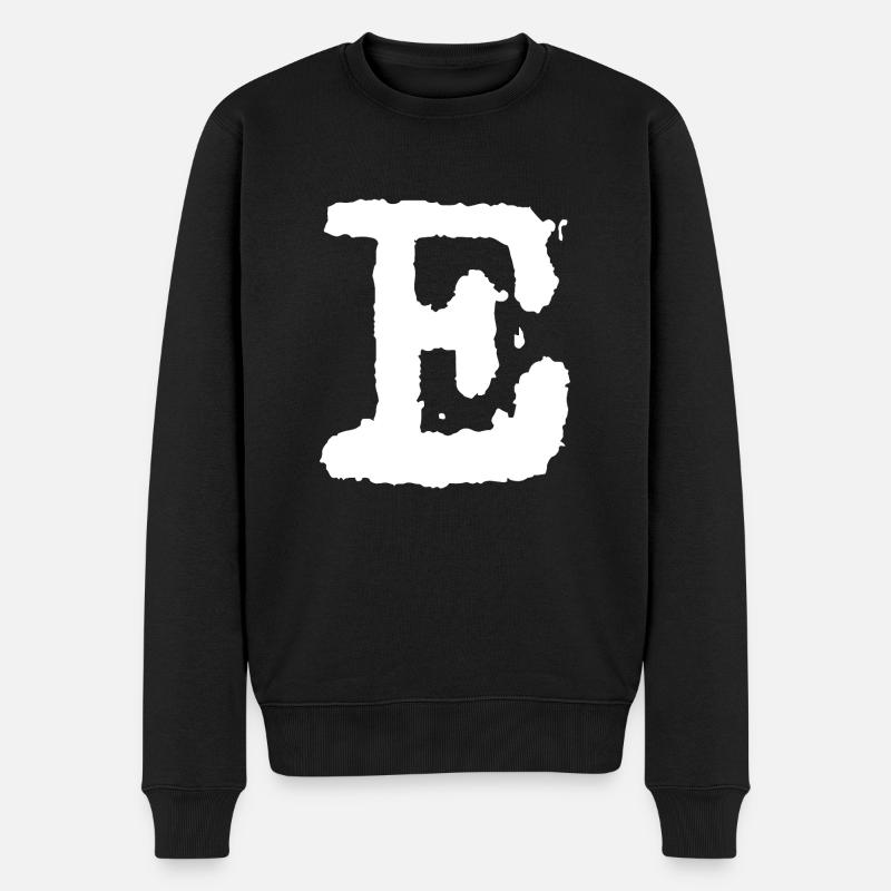 E - Pull Premium bio Homme - noir