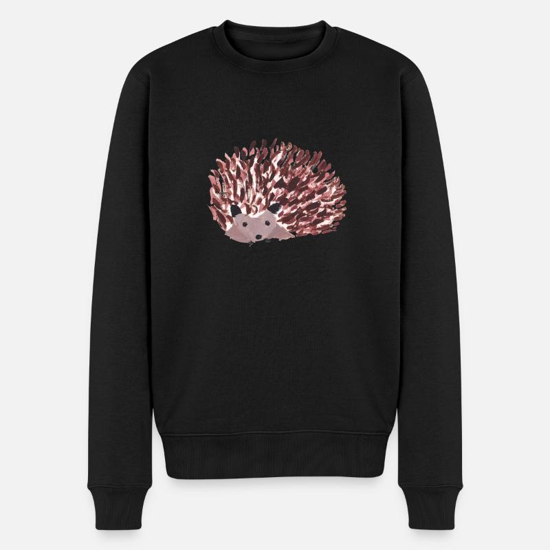 Hérisson - Pull Premium bio Homme - noir