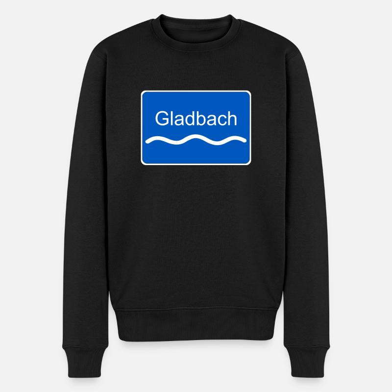 rivière Gladbach - Pull Premium bio Homme - noir