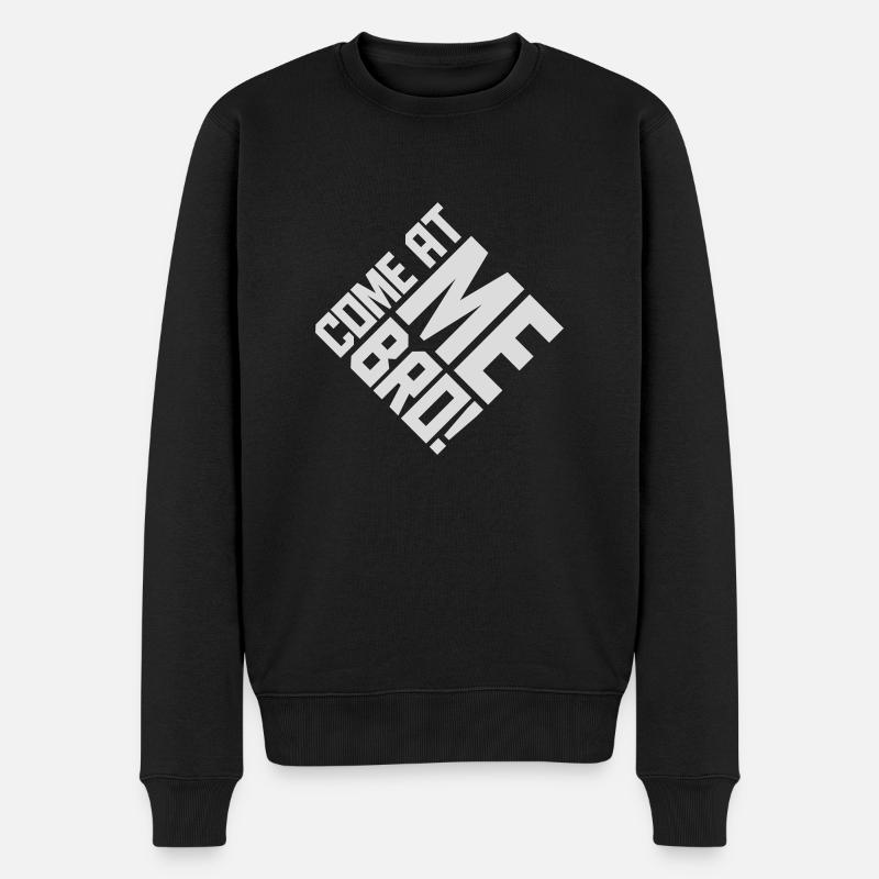 Viens à moi bro - Pull Premium bio Homme - noir