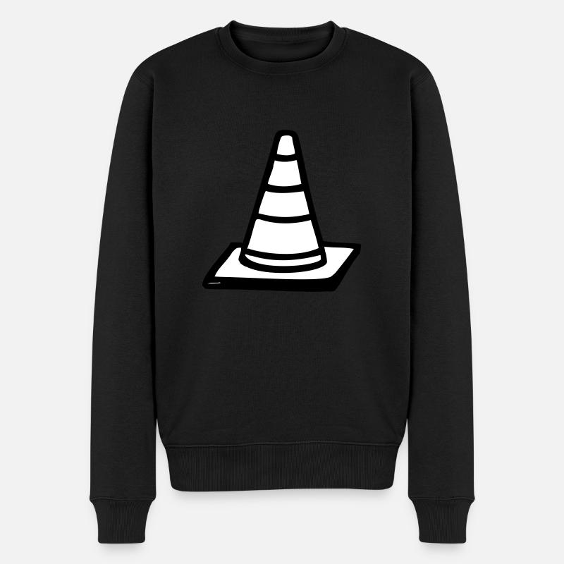 traffic cone warning - Pull Premium bio Homme - noir
