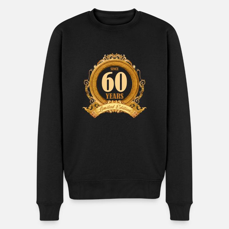 Edition limitée 60 ans - Pull Premium bio Homme - noir