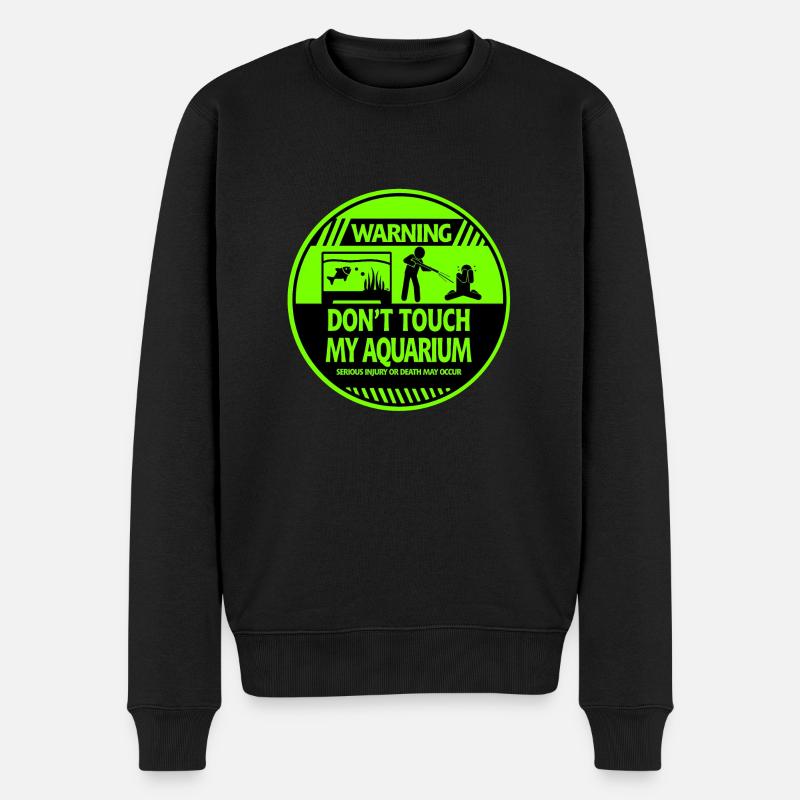 Aquarium - Pull Premium bio Homme - noir