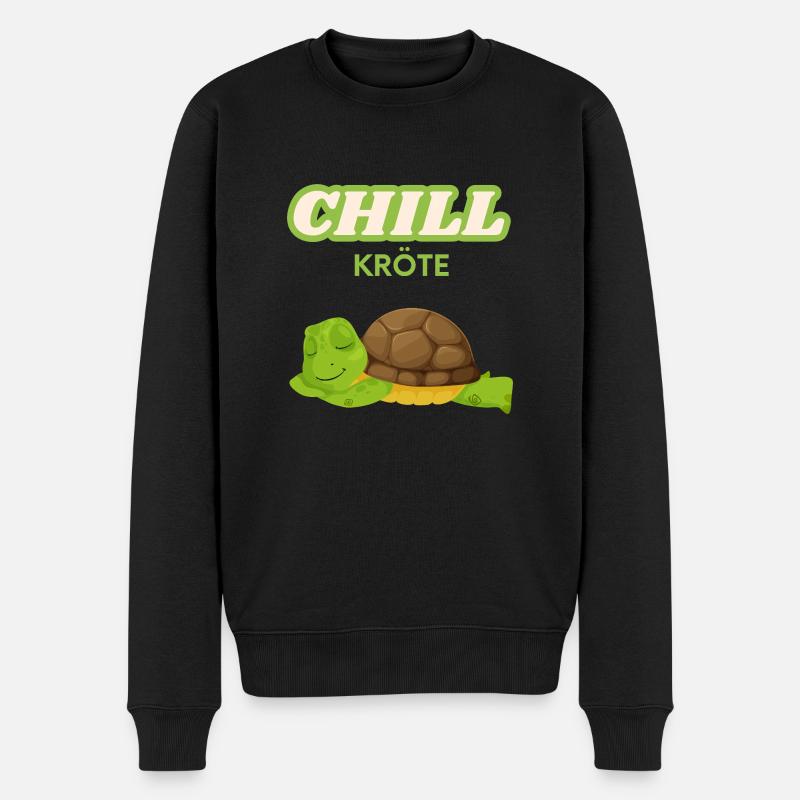 Chill crapaud pour refroidisseur - Pull Premium bio Homme - noir