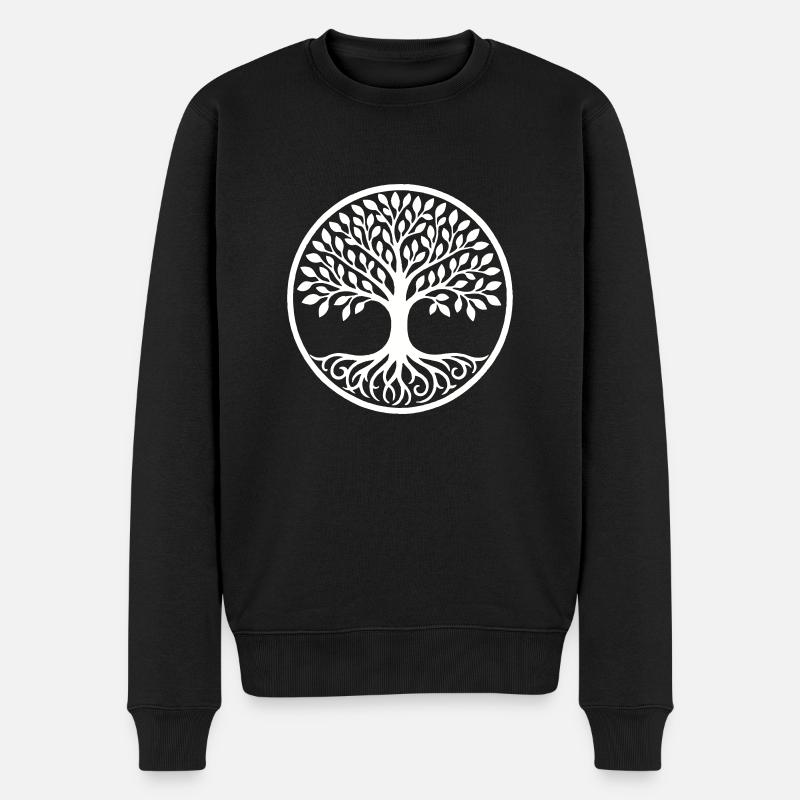 Arbre de vie - Pull Premium bio Homme - noir