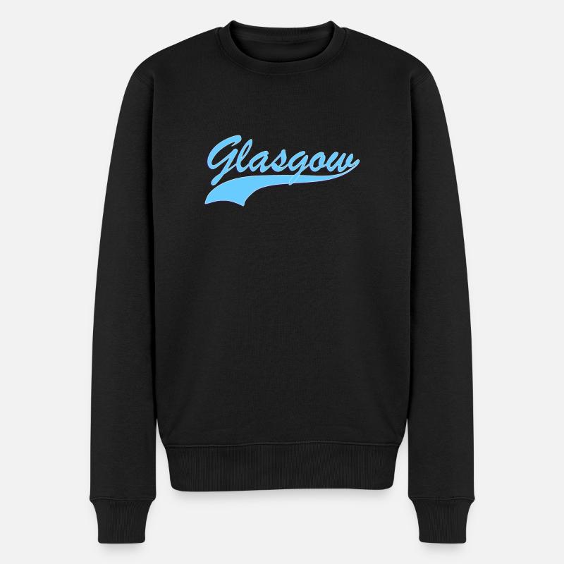 Glasgow - Pull Premium bio Homme - noir