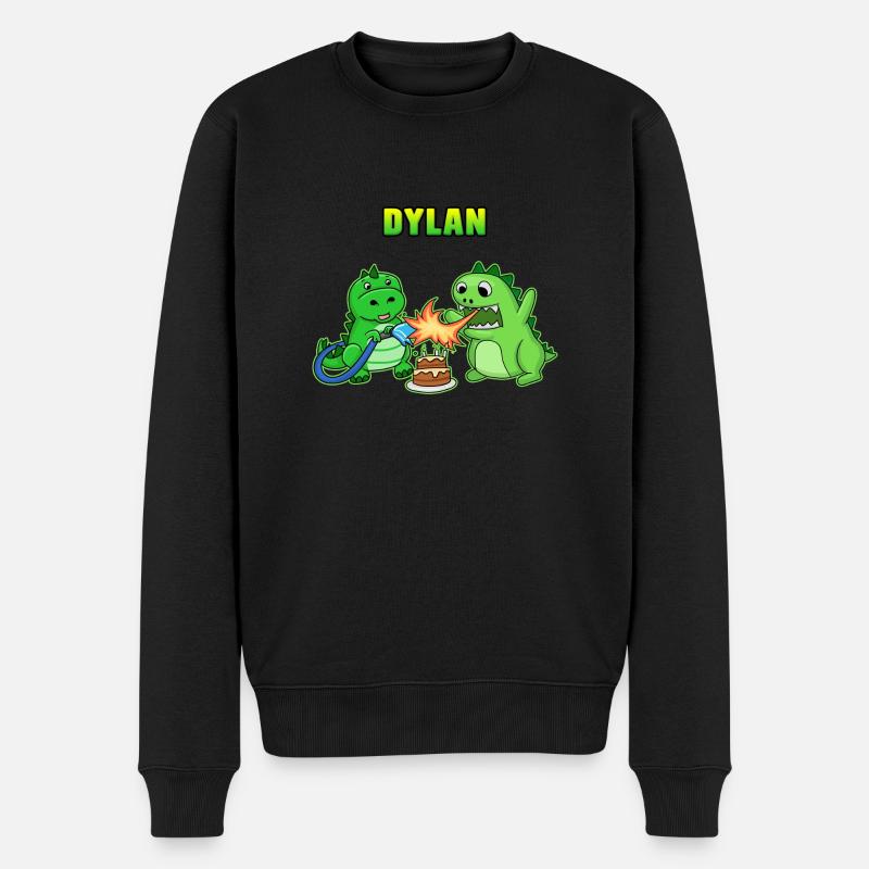 Dylan cadeau d'anniversaire - Pull Premium bio Homme - noir