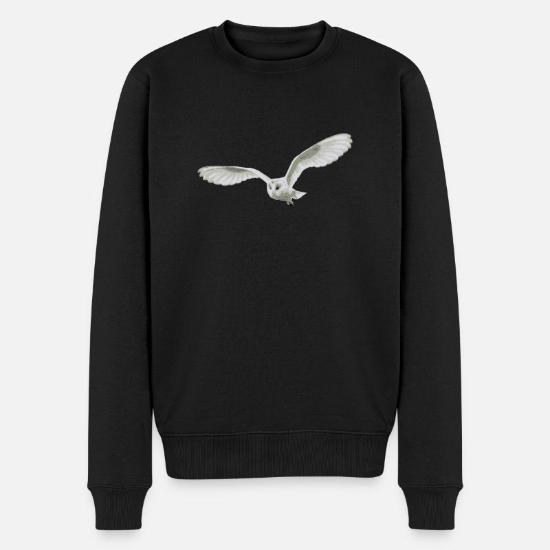 Chouette - Pull Premium bio Homme - noir