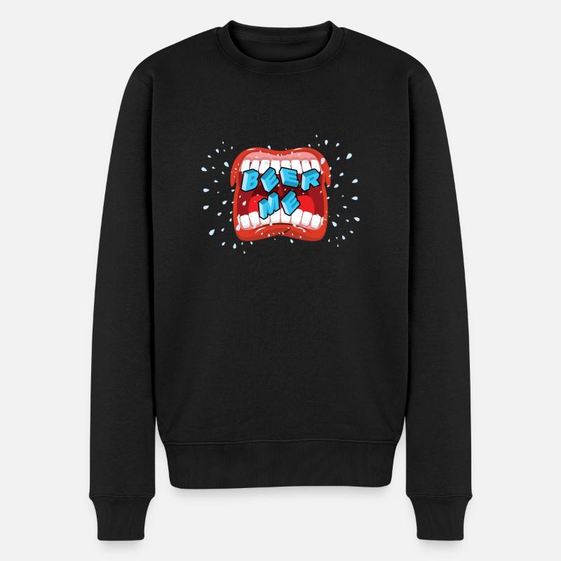 Beer Me - Pull Premium bio Homme - noir