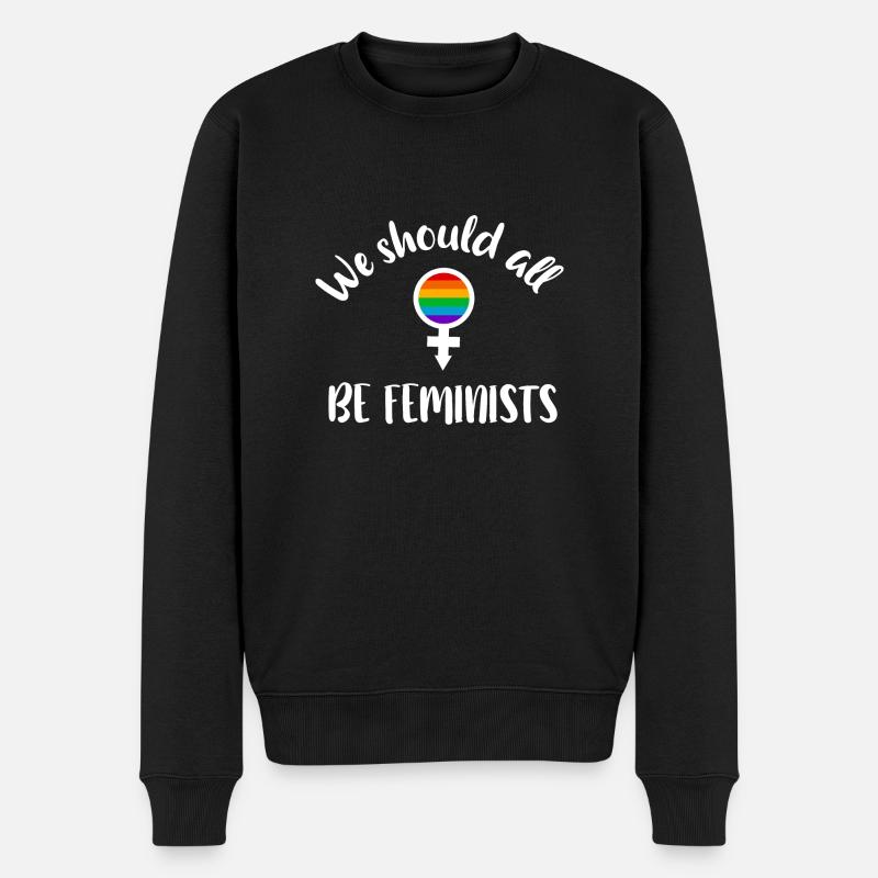 Égalité - Pull Premium bio Homme - noir