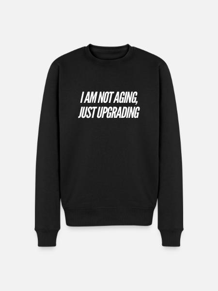40th Birthday Gift Idea - Men's Premium Organic Jumper - black