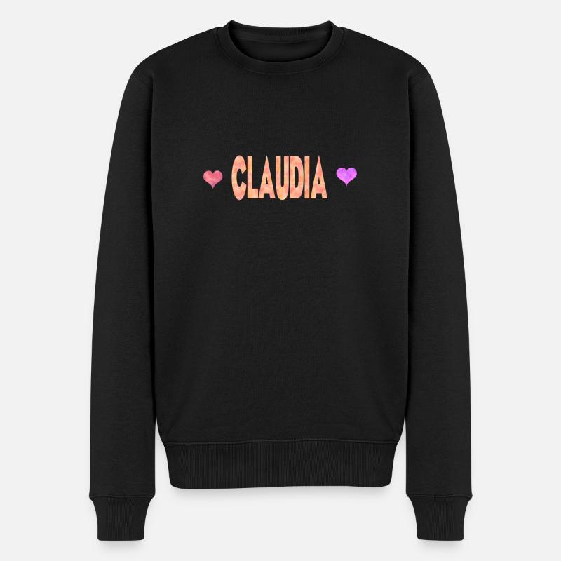 Claudia - Pull Premium bio Homme - noir