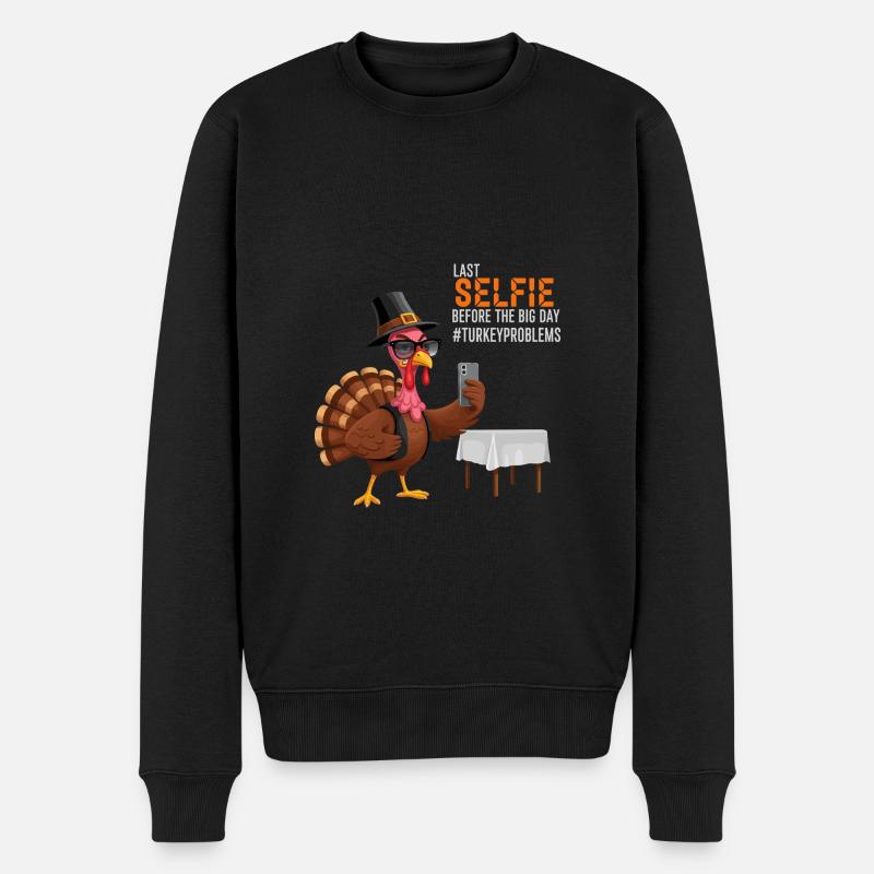 Turkey Problems - Männer Premium Bio Pullover - Schwarz