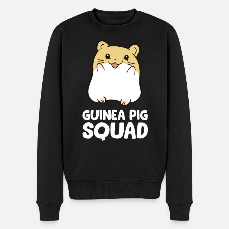 Cochons d'Inde - Guinea Pig Squad - Pull Premium bio Homme - noir
