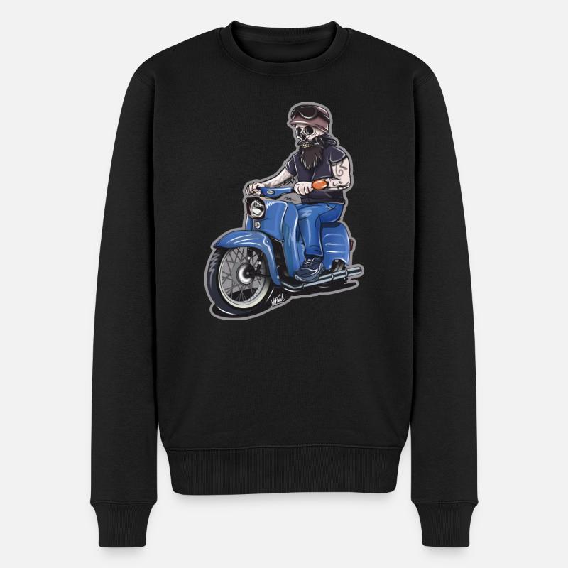 Deux fois forever - Pull Premium bio Homme - noir