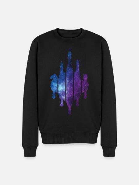 CHESS GAME CHESS - Men's Premium Organic Jumper - black