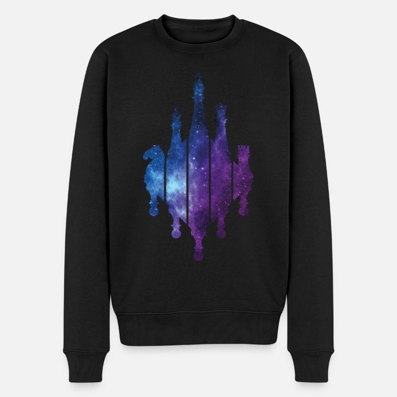CHESS GAME CHESS - Men's Premium Organic Jumper - black