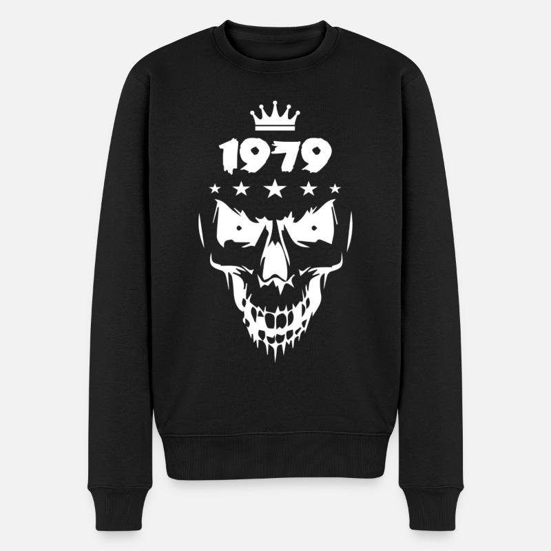 Crâne (1979) - Pull Premium bio Homme - noir