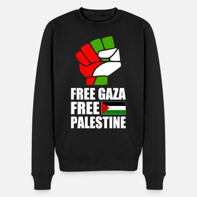 Free gaza Free palestine - Pull Premium bio Homme - noir