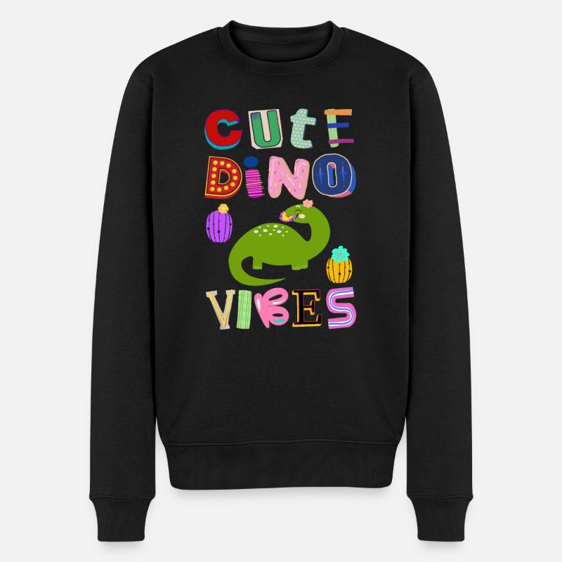 Mignon Dino Vibes 4 - Pull Premium bio Homme - noir