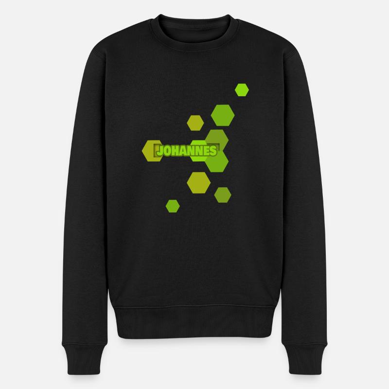 Johannes - Pull Premium bio Homme - noir