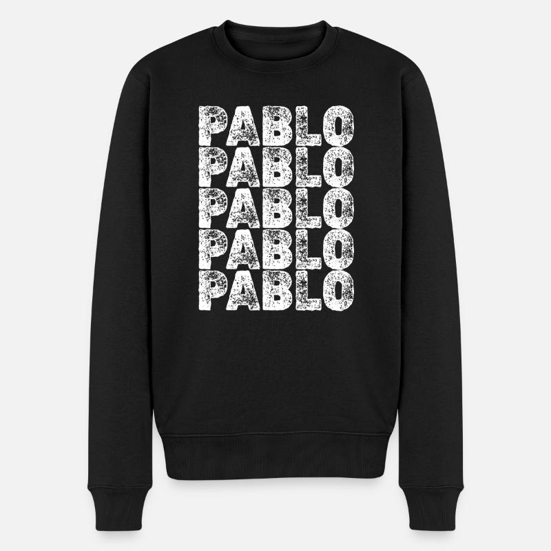 Cadeau pour Pablo - Pull Premium bio Homme - noir