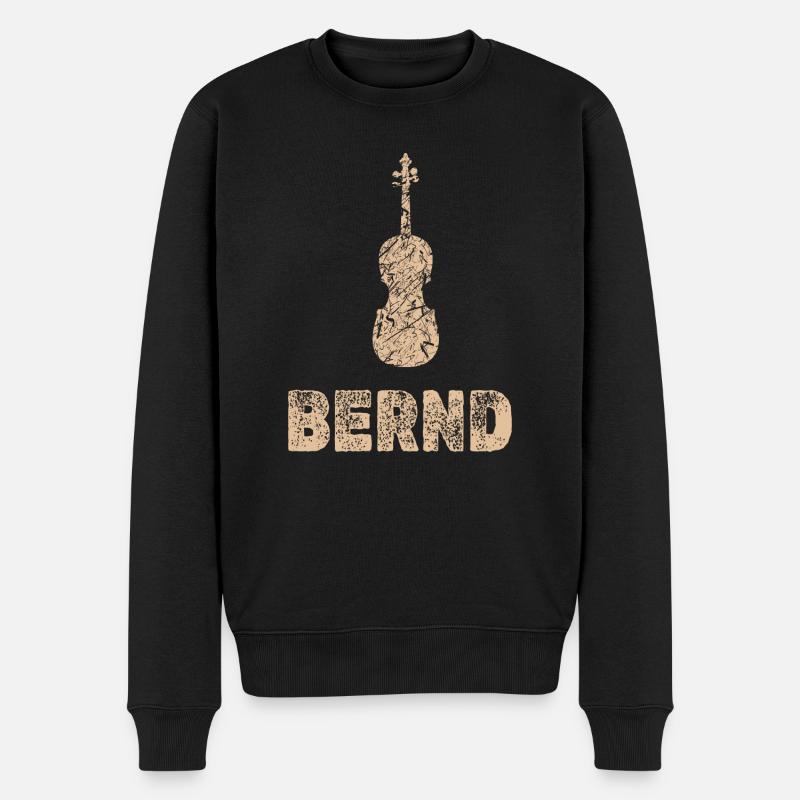 Viola Bernd - Pull Premium bio Homme - noir