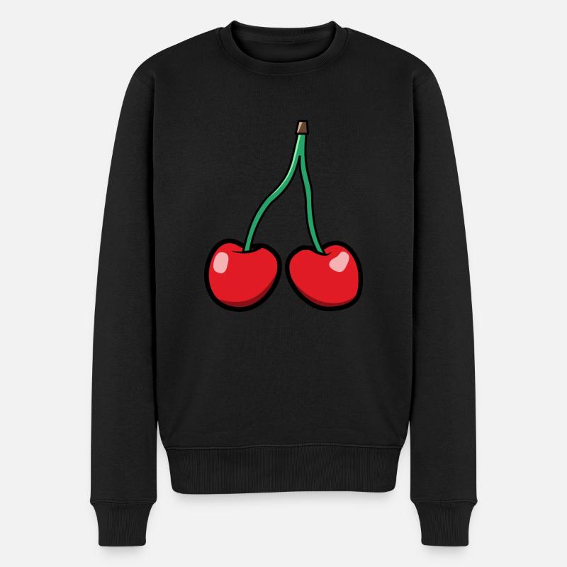 Cerise - Pull Premium bio Homme - noir