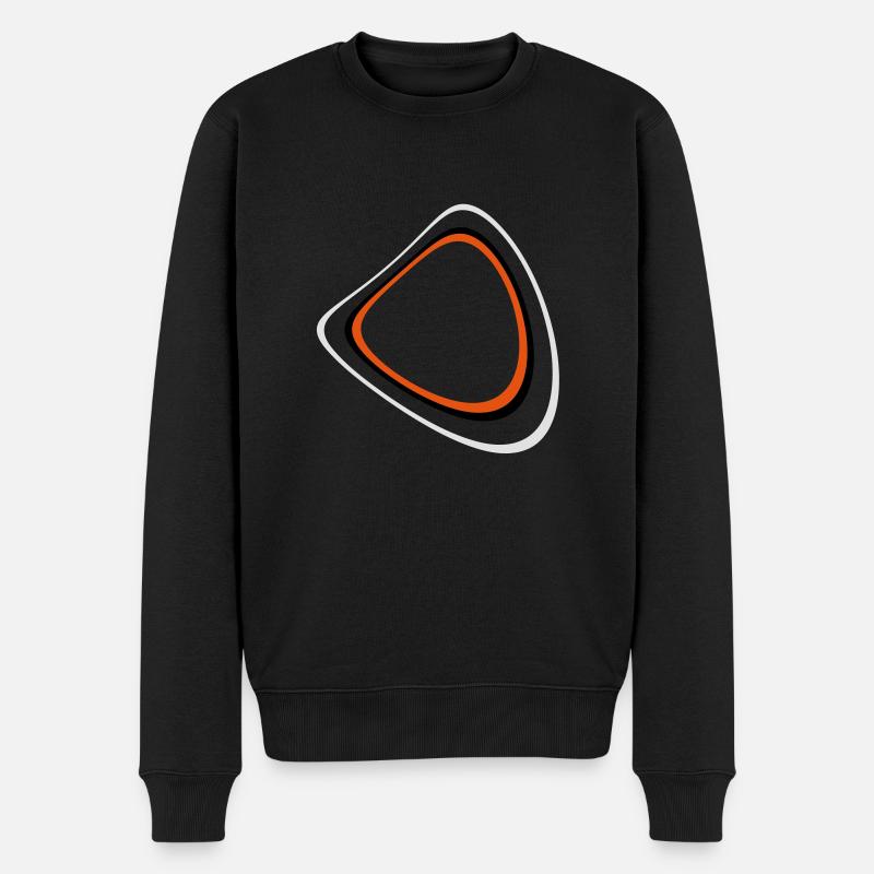 Rétro Circleage - Pull Premium bio Homme - noir