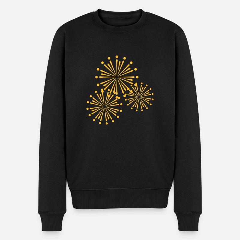 Firework Design - Pull Premium bio Homme - noir