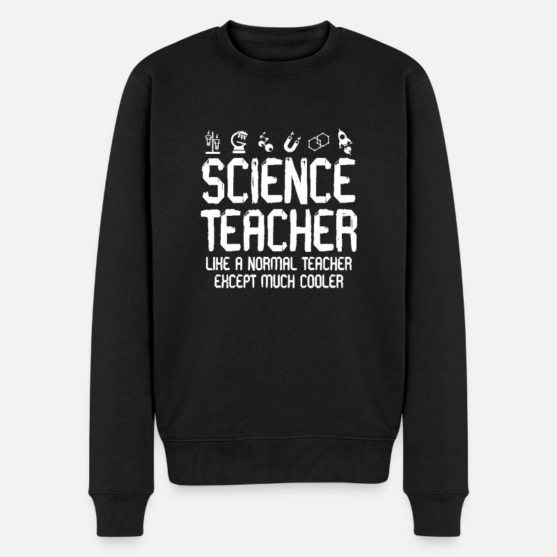 Science Teacher - Pull Premium bio Homme - noir
