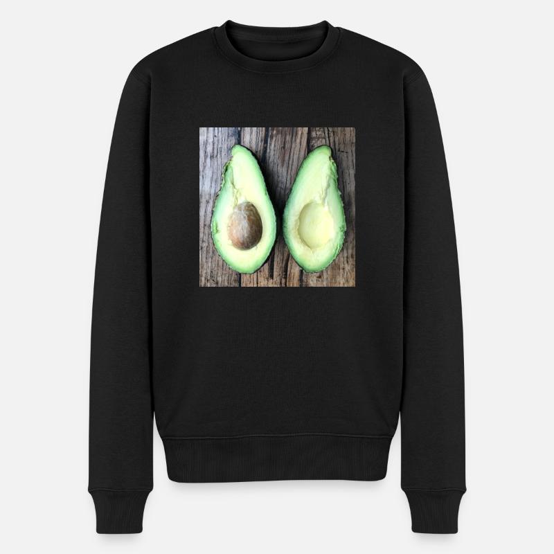 avocat - Pull Premium bio Homme - noir