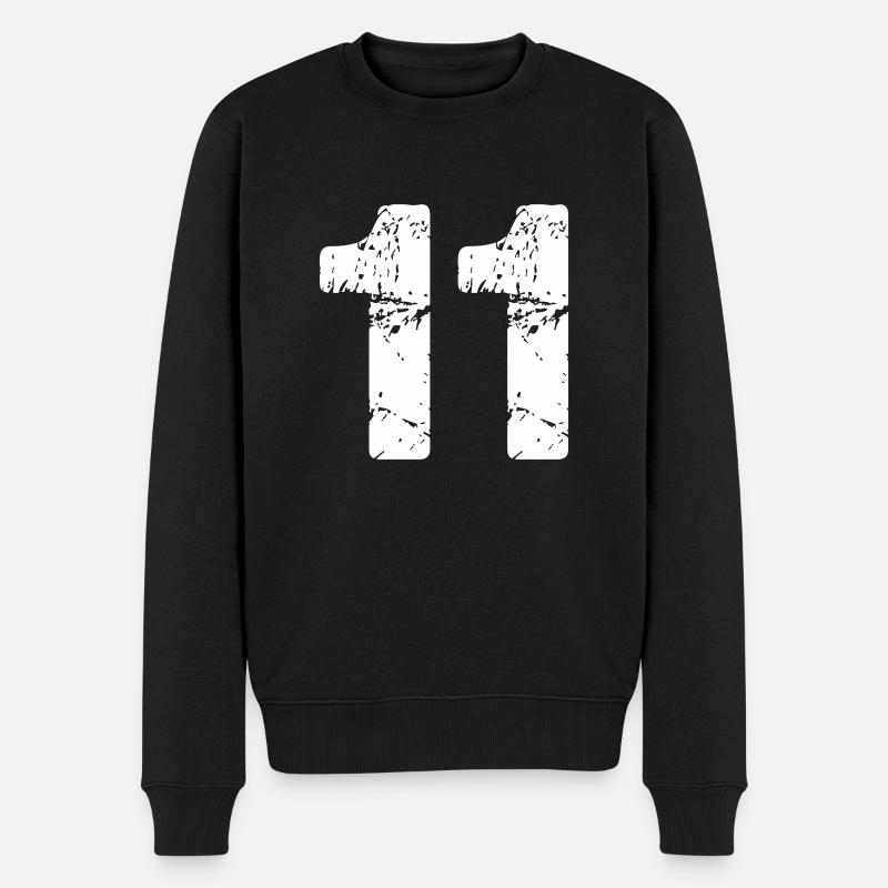 11 - Pull Premium bio Homme - noir