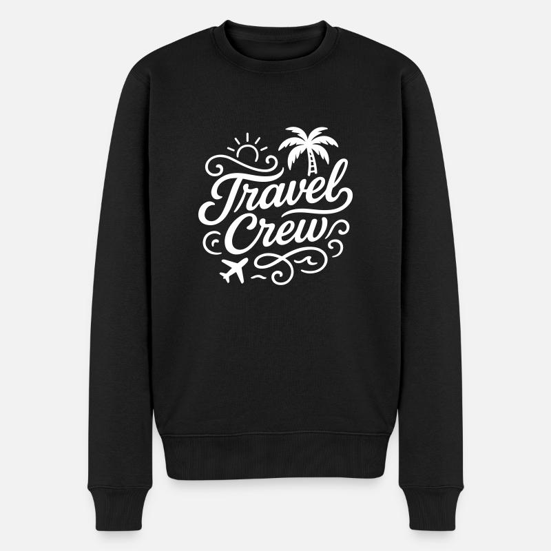 Équipe de voyage - Pull Premium bio Homme - noir
