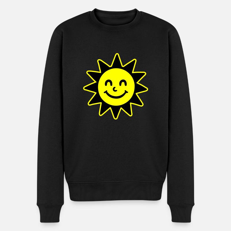 Bande dessinée Sun Été - Pull Premium bio Homme - noir