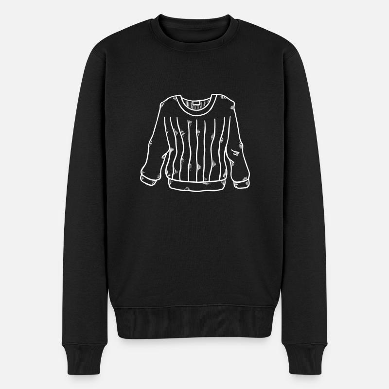 Location de chandail - Pull Premium bio Homme - noir