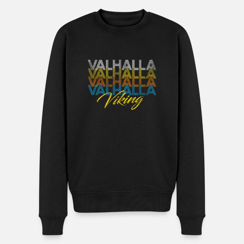 Valhalla Valhalla Viking - Pull Premium bio Homme - noir