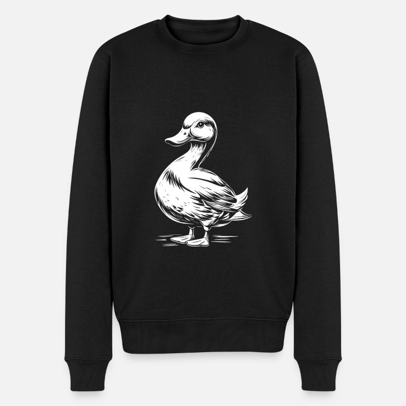 Canard - Pull Premium bio Homme - noir