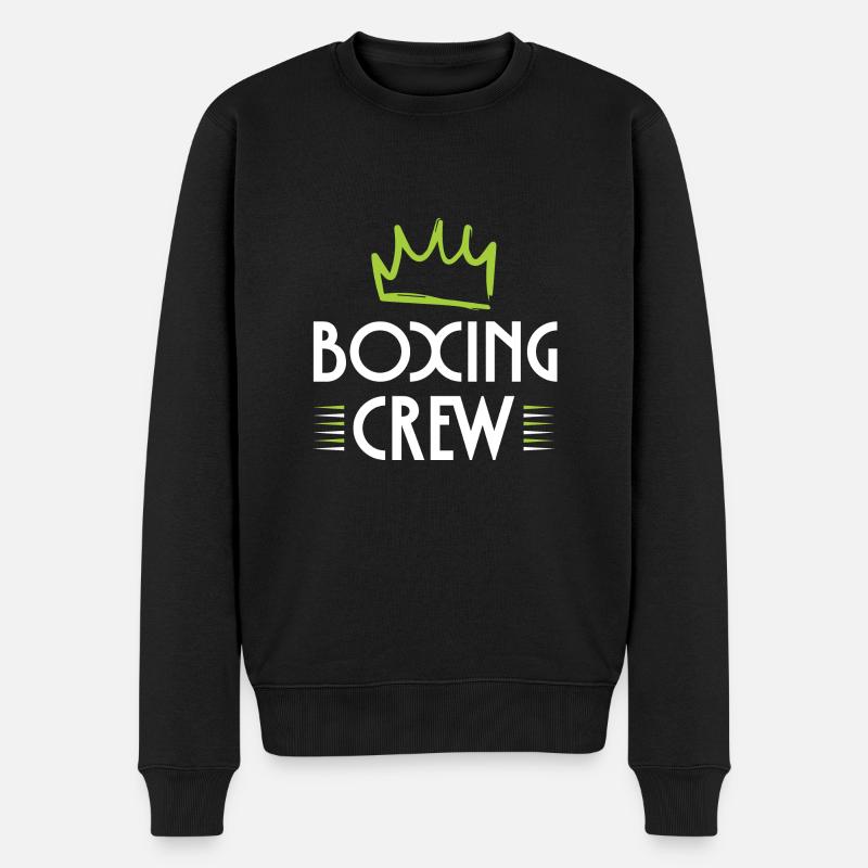 Équipe de boxe - Pull Premium bio Homme - noir