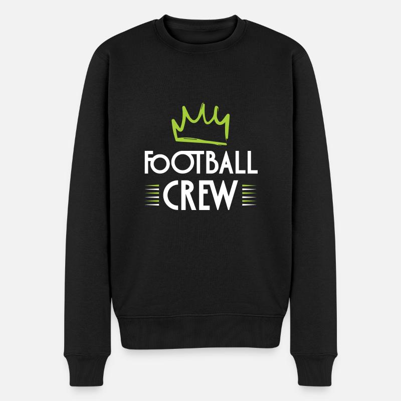 Équipe de football - Pull Premium bio Homme - noir