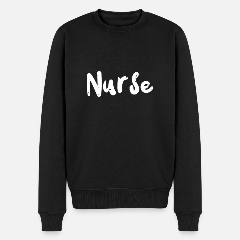 Infirmière - 4 juillet - Pull Premium bio Homme - noir
